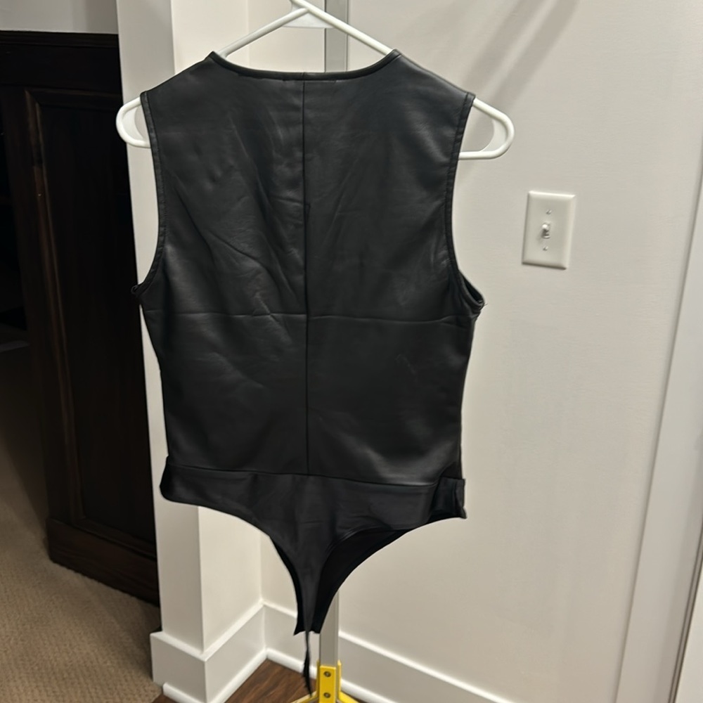 NWT leather bodysuit - Picture 5 of 5